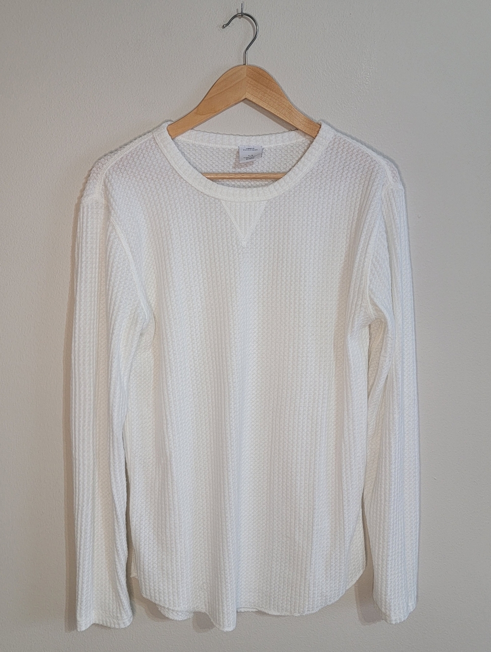 Classic White Knit Top